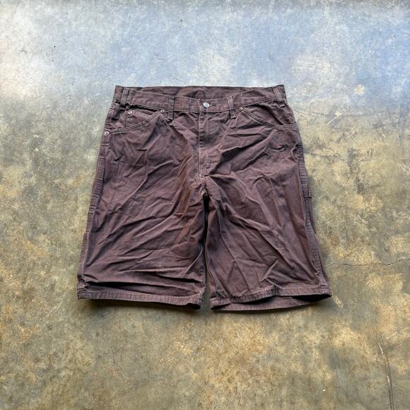 Vintage y2k Brown Dickies cargo shorts - Picture 2 of 4